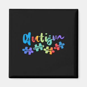 Imã Autismo Sensibilização Aceite Compreender Amor Com