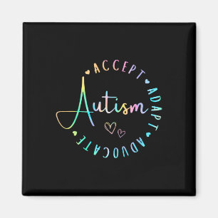 Imã Autismo Sensibilização Aceite o Adaptar Advocate C