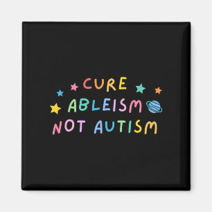 Imã Autismo Sensibilização Cura Ableismo Não Autismo