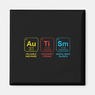 Imã Autismo Sensibilização Mulheres Homens Elementos p