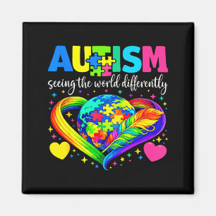 Imã Autismo vendo o mundo de forma diferente autismo