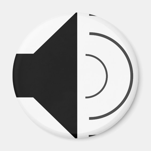 Imã Auto-falante de volume para cima (Frente)