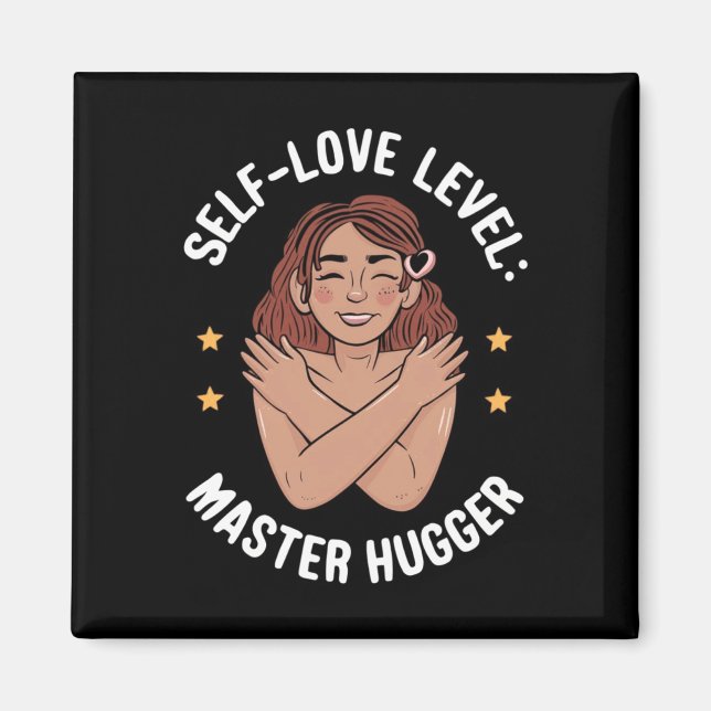 Imã Autoamor Nível Master Hugger Sticker (Frente)