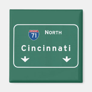 Imã Autoestrada da estrada nacional de Cincinnati Ohio