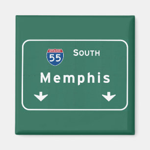 Imã Autoestrada da estrada nacional de Memphis