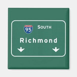 Imã Autoestrada da estrada nacional de Richmond