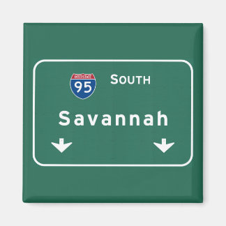 Imã Autoestrada Interestadual Savannah Georgia: