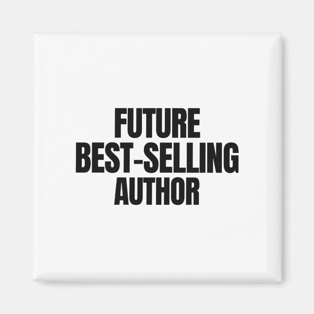 Imã Autor futuro mais vendido (Frente)