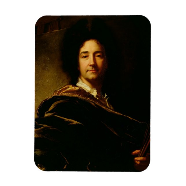 Ímã Autorretrato, 1716 (óleo na canvas) (Vertical)