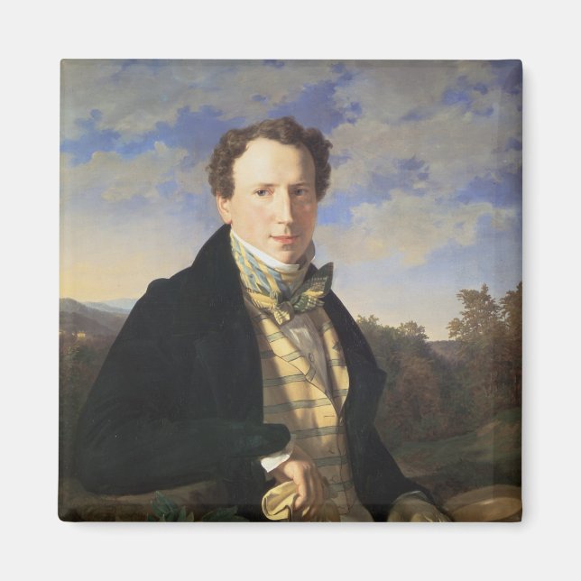 Imã autorretrato, 1828 (Frente)