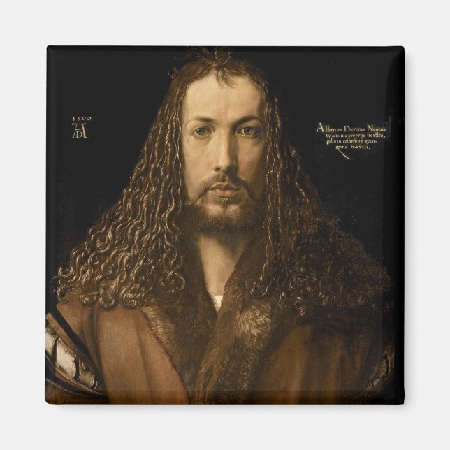 Imã Autorretrato aos Vinte e Oito, 1500 (Frente)
