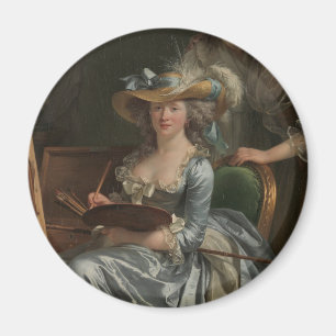 Imã Autorretrato da Artista Adélaïde Labille-Guiard