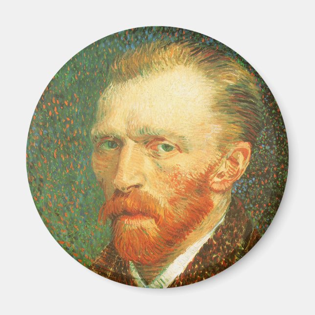 Imã Autorretrato de Vincent van Gogh (Frente)