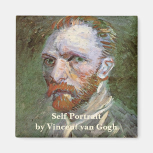 Imã Autorretrato de Vincent van Gogh, Arte Fino Antigo