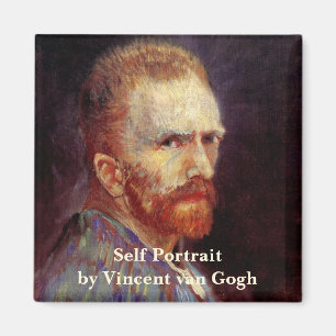Imã Autorretrato de Vincent van Gogh, Arte Fino Antigo