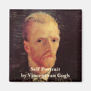 Imã Autorretrato de Vincent van Gogh, Arte Fino Antigo