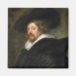 Imã Autorretrato Pintor de óleo Peter Paul Rubens