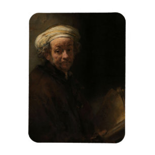Ímã Autorretrato Rembrandt antigo