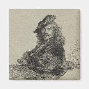 Imã Autorretrato-Rembrandt Harmenszoon van Rijn