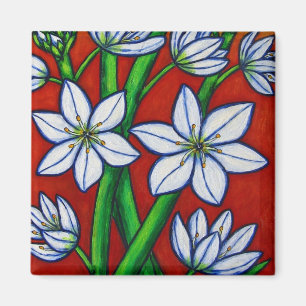 Imã Autumn Bloom Red Magnet