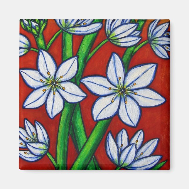 Imã Autumn Bloom Red Magnet (Frente)