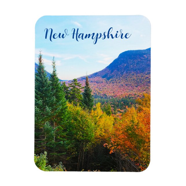 Ímã Autumn em New Hampshire 2 Magnet (Vertical)
