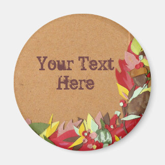 Imã Autumn Leaf Magnet - Personalizado
