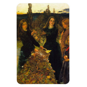 Ímã Autumn Leaves Por Sir John Everett Millais