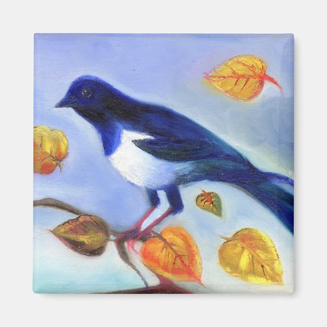 Imã Autumn Magpie 2012 (Frente)