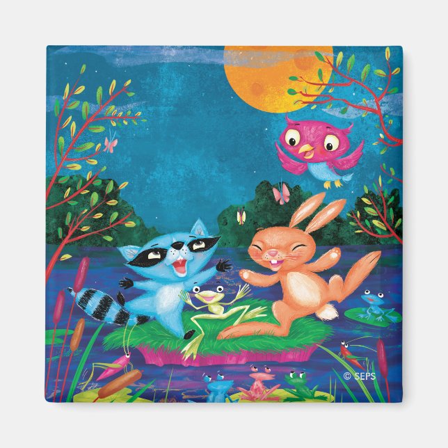 Imã Autumn Moon (Frente)