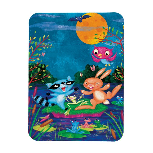 Ímã Autumn Moon (Vertical)