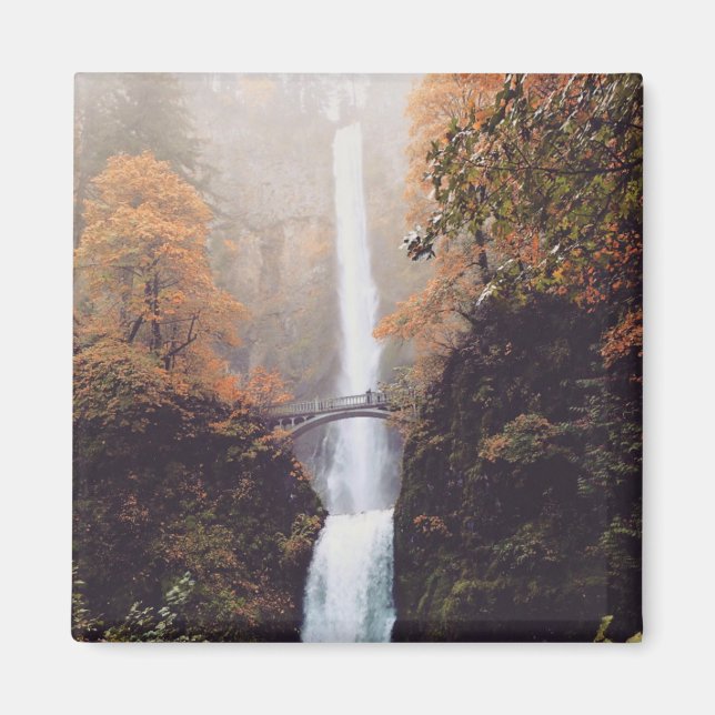 Imã Autumn na Multnomah Falls, Oregon (Frente)