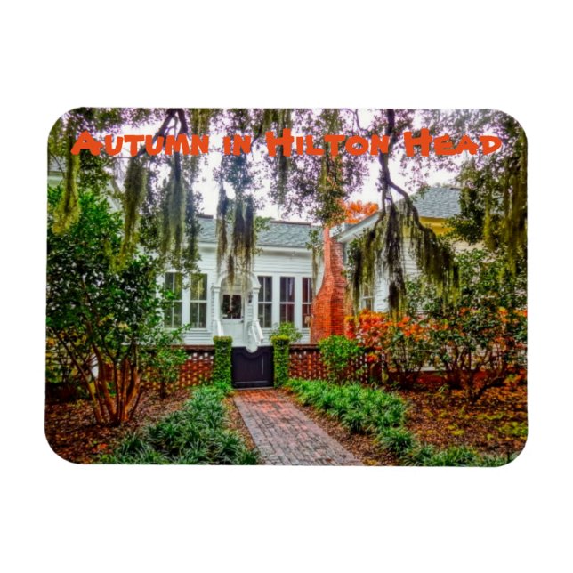 Ímã Autumn No Hilton Head Coastal Discovery Museum HHH (Horizontal)