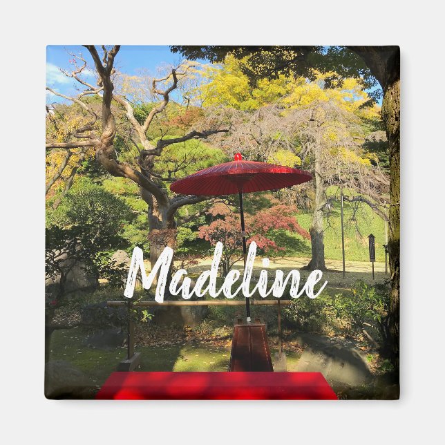 Imã Autumn no Jardim Japonês (Frente)