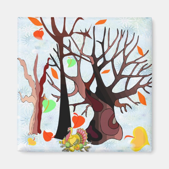 Imã Autumn Wonderland - (Frente)