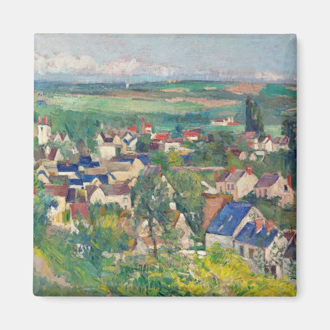 Imã Auvers, Visão Panorâmica de Paul Cézanne (Frente)
