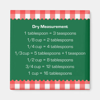 Imã Auxiliar da cozinha verde-seca do gingham vermelho