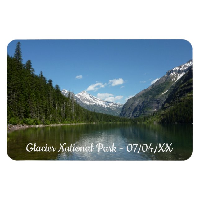 Ímã Avalanche Lake I no Parque Nacional Glacier (Horizontal)