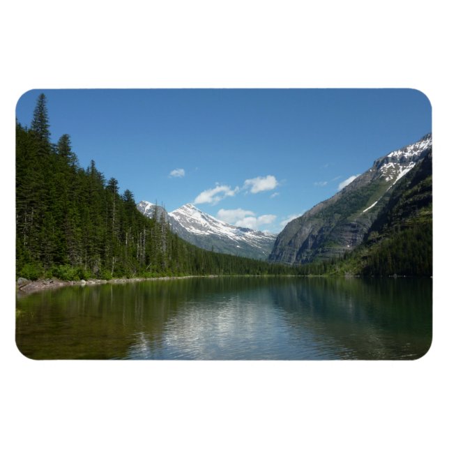 Ímã Avalanche Lake I no Parque Nacional Glacier (Horizontal)