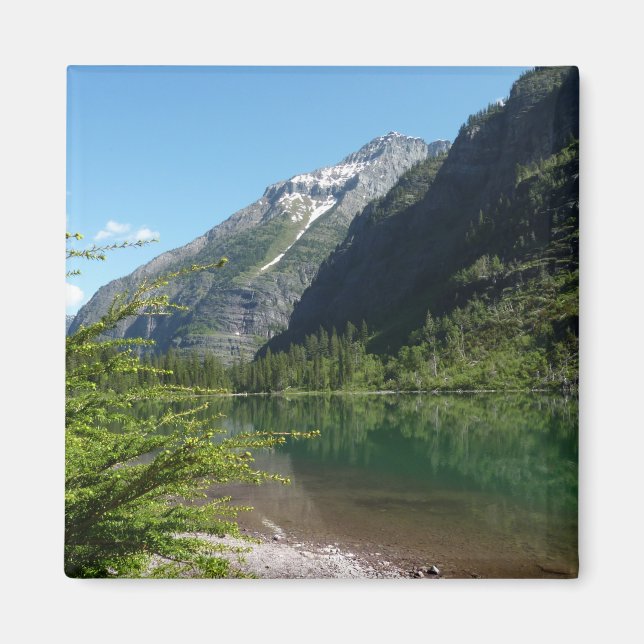 Imã Avalanche Lake II no Parque Nacional Glacier (Frente)