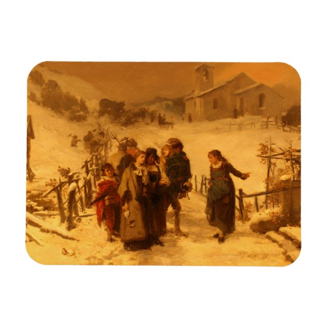 Ímã Avalanche (por Gerolamo Induno) (Horizontal)