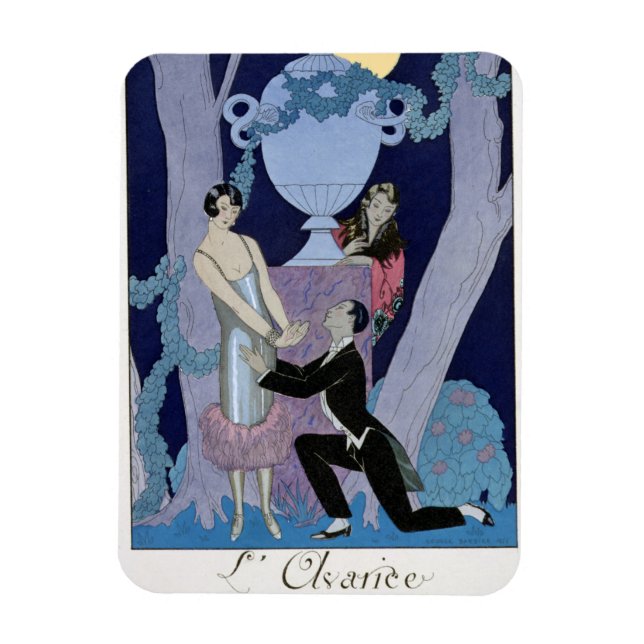 Ímã Avarice, 1924 (impressão pochoir) (Vertical)