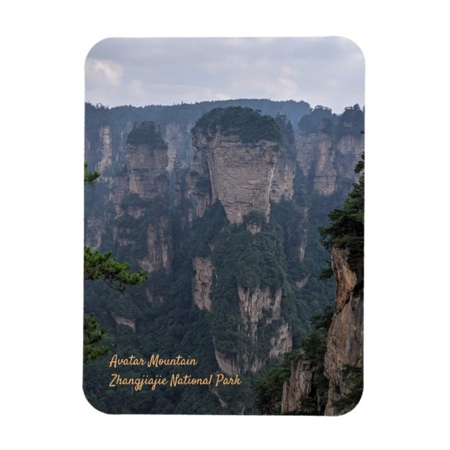 Ímã Avatar Mountain Flexible Magnet (Vertical)