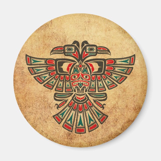 Imã Ave-Ave-Ave-Aguardente-de-Cabeça-de-Haida Vestida  (Frente)