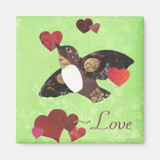 Imã Ave do Amor Magnet