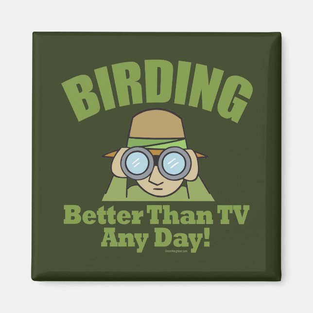 Imã Ave Wating, Birding (Frente)