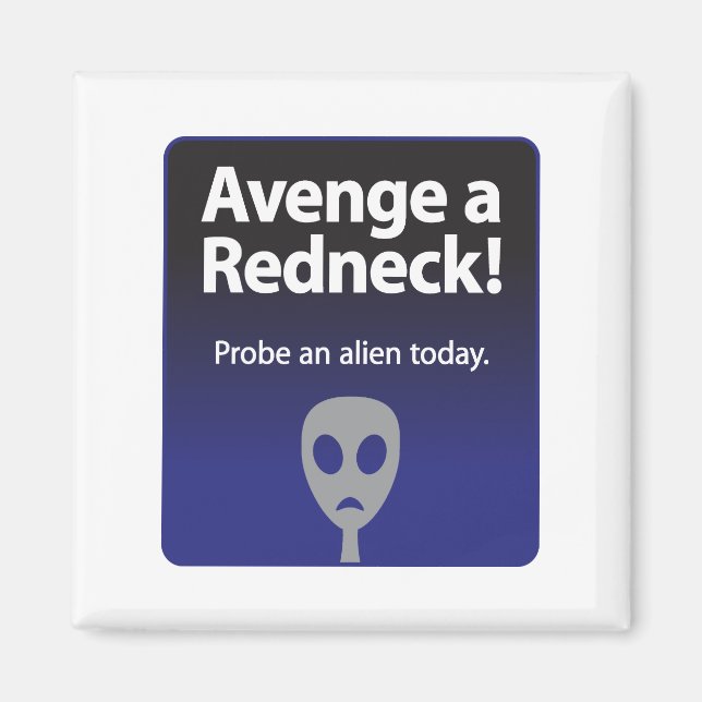 Imã Avenge a Redneck (Frente)