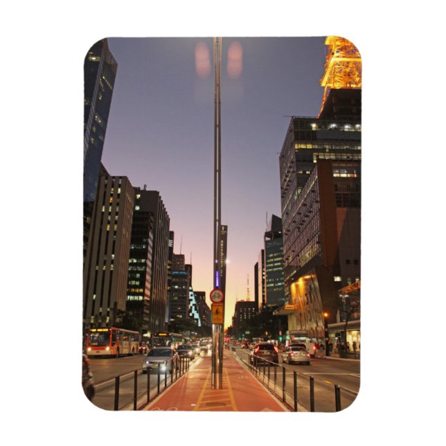 Ímã Avenida Paulista - São Paulo (Vertical)