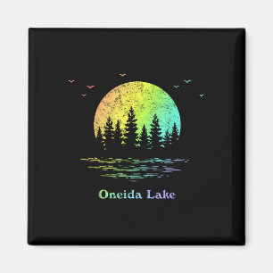 Imã aventura ao ar livre na lagoa Oneida férias em fam
