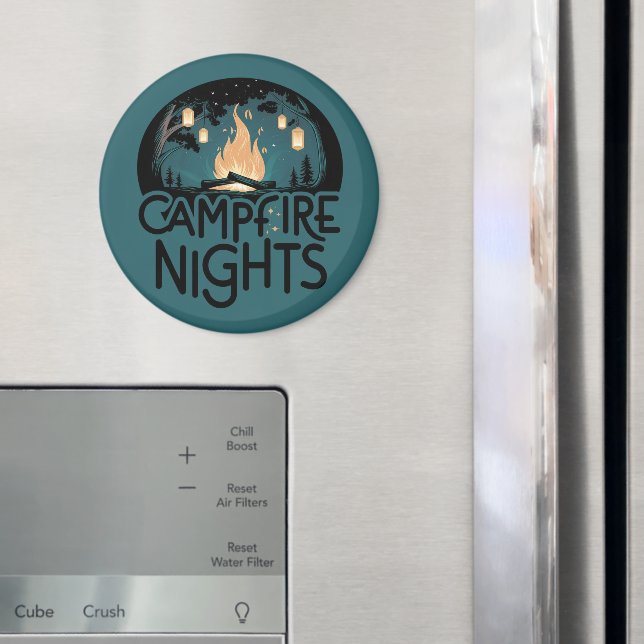 Imã Aventura às Noites de Cozy Campfire (In Situ (Fridge))